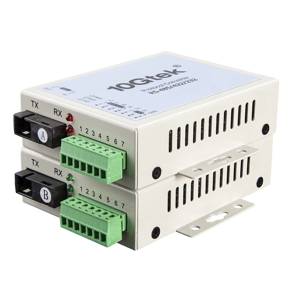 GetUSCart- Serial RS485/RS422/RS232 to Fiber Optic Media Converter ...