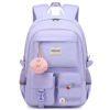Picture of abshoo Big Student Laptop Backpack For College Women Middle High School Teen Girls Bookbag Travel Daypack (Purple)