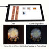 Picture of Slide Viewer Light Box 5600K 12”x8” Ultra-Thin Adjustable Brightness Backlight for Slides and Film Negative Scanning