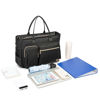 Picture of Laptop Tote Bag, Middle Size Computer Messenger Teacher Bag with 15.6'' Padded Laptop Sleeve