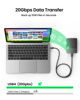 Picture of Silkland USB 4 Cable for Long Thunderbolt 4 Cable 16.5FT, 20Gbps Data Transfer, 240W Fast Charging, Supports 5K@60Hz, 4K, USB C Thunderbolt Cable, Compatible for MacBook, iPad, iPhone 15, Docking, SSD