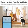Picture of AOSU 2K Security Camera Indoor, Baby Monitor Pet Camera One-Touch Call, Smart Motion Tracking, IR Night Vision, Compatible with Alexa, 2 Pack