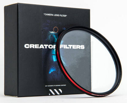 Picture of Creator FX Vintage Mist Special Effects Lens Filter | Soft Black Glow Dream Pro Effect Filter for Camera Lens (Fits 82mm, 77mm, 72mm, 67mm Ø)