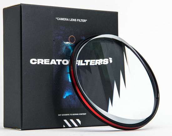 Picture of Creator FX Linear Repeater Lens Filter for Photography | Prism Filter for Camera | Lens Camera Accessories | Fractal Filters to Repeat Multiple Images (Fits 82mm, 77mm, 72mm, 67mm Ø)