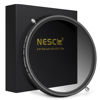 Picture of NESCL 58mm True Color Variable ND Filter ND2-32 (1-5 Stops) & CPL Circular Polarizers Filter 2-in-1, 30 Layer Nano Coated Camera Lens Filter Ultra White Optical Glass Scratch Resistant