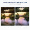Picture of NESCL 58mm True Color Variable ND Filter ND2-32 (1-5 Stops) & CPL Circular Polarizers Filter 2-in-1, 30 Layer Nano Coated Camera Lens Filter Ultra White Optical Glass Scratch Resistant