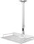 Picture of 2-Be-Best Projector Ceiling Mount with Tray, 14.5-23.2IN / 37-60CM Height Adjustable Universal Projector Ceiling Mount 360° Rotation Ceiling Projector Mount Silver