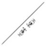 Picture of PHOCUS 42 inch C Stand Boom Arm, Extension Grip Boom Arm with 2 Pieces Swivel Grip Head for Photography C Stand Light Stand Reflector Flag and Other Studio Video Equipment