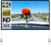Picture of SKERELL 120 inch Portable Projection Screen with Stand, 16:9, 160° Wide Viewing Angle, Aluminum & Polyester, Front & Rear Projection, Indoor & Outdoor, Includes Carry Bag