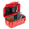Picture of Evergreen 57 Waterproof Dry Box Protective Case - Travel Safe/Mil Spec/USA Made - for Cameras, Phones, Ammo Can, Camping, Hiking, Boating, Water Sports, Knives, & Survival (Red)