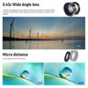 Picture of Neewer 58mm Lens and Filter Set: Wide Angle/2.2X Telephoto Additional Lens for 18mm-85mm APS-C Lens, (+1+2+4+10) Close Up Macro/ND/UV/CPL/FLD Filters for Camera Lens with ⌀58mm Thread