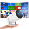 Picture of Portable Projector WiFi Bluetooth: Auto Keystone Mini projector for IOS Android Phone Laptop TV Stick HDMI USB (HY300)