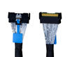 Picture of DiliVing 𝐃𝐢𝐋𝐢𝐧𝐤𝐞𝐫 PCIe 5.0 𝐌𝐂𝐈𝐎 x8 to 2*𝐔.𝟐 𝐍𝐕𝐌𝐞 Adapter,𝐒𝐅𝐅-𝐓𝐀-𝟏𝟎𝟏𝟔 74Pin to 2*𝐒𝐅𝐅-𝟖𝟔𝟑𝟗 68Pin Cable with Power, Mini Cooledge IO Cable 80CM