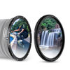 Picture of JJC True Color 72mm ND Filter Variable ND2.5-1000 (1-10 stops), No Color Shift, No X Cross, No Vignetting, Multi-Coated Adjustable Neutral Density Lens Filter ND4 ND8 ND16 ND32 ND64 ND1000 VND 0.3-3.0