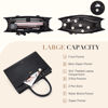 Picture of Missnine Laptop Bag for Women 15.6 inch PU Leather Tote Bag Professional Work Purse Elegant Briefcase Office Bag for Teacher