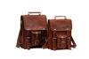 Picture of RAJERIYA Vintage Genuine Leather iPad/Tablet/Tab/Kindle Satchel Cross Body Shoulder Messenger Bag (11 inch small)