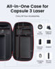 Picture of NEBULA Capsule 3 Laser Official All-in-One Travel Case (not for Capsule 3), Customized for Capsule 3 Laser, Adapter, Remote Control, Cables and Stand, Waterproof and Protective Polyester