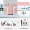Picture of Sinaliy Travel Backpack for Women, Flight Approved Carry On Backpack with USB Charging Hole, Lightweight Travel Bag, Waterproof Causal Bookbag for College, Travel, Work