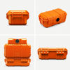Picture of Evergreen 57 Waterproof Dry Box Protective Case - Travel Safe/Mil Spec/USA Made - for Cameras, Phones, Ammo Can, Camping, Hiking, Boating, Water Sports, Knives, & Survival (Orange)