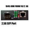 Picture of iszo 2.5G SFP Port Transceiver Media Converter,20km SM,RJ45 100M/1000M/2.5G Adaptive,Full/Half Duplex,Inside TTL Port,Also Work 2.5G/1G GPON SFP ONU Stick Such as The 5671A and G-010S-P and More