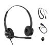 Picture of Polycom Phone Headset Noise Cancelling Mic RJ9 U10P Bottom Cable Compatible with Polycom VVX, Shoretel, Avaya Digital Phones