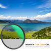 Picture of K&F Concept 77mm True Color Polarizer Lens Filter Circular Polarizing Filter for Camera Lens with 28 Multi-Coated (Nano-X Series)