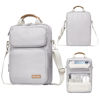 Picture of Kailaien 10-13 Inch Tablet Sleeve Bag, Ipad Bag for 13 In/11 In New iPad Pro M4 & 13 In Air M2 2024,iPad Pro 12.9 M2&M1,Ipad 10.9,Galaxy Tab S8+/S9+ 12.4,With removable shoulder strap(Silver)