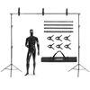 Picture of 8.5 X 10FT/2.6 X 3M Background Stand Support System Kit with Carrying Case for Clamps and Canvas,for Photo Video Shooting