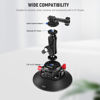 Picture of NEEWER 6"/15.2cm Camera Suction Cup Mount with Ball Head Magic Arm, Metal Suction Cup Mount on Car Windshield Dash for Camera/Action Camera/Phone Holder, with 1/4" & 3/8" Mounting Holes for ARRI