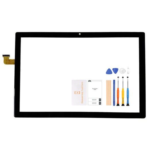 Picture of Olivechard for 10.1 inch Maxwest ASTRO 10R MX-A10R1WW Touch Screen Panel Digitizer Front Panel Glass kit | High Sensitivity Replacement Touchscreen