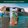 Picture of Adorrgon 12x42 HD Binoculars for Adults High Powered with Phone Adapter, Tripod and Tripod Adapter - Large View Binoculars with Clear Low Light Vision - Binoculars for Bird Watching Cruise Travel