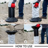 Picture of The Sandbag Funnel Do-it-yourself bag filling solution - Sandbag Funnel, Durable, Lightweight, Wide Mouth Sandbag Filler for All Industries - Manual Sandbag Filling Tool (1 Funnel)