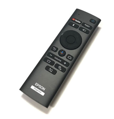 Picture of NTQinParts Replacement Voice Remote Control Controller for Epson EpiqVision Ultra Short Throw LS300 3LCD Smart Projector, EH-LS300