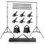 Picture of LDGHO Photo Video Studio 10x7Ft (WxH) Adjustable Background Stand Backdrop Support System Kit with Carry Bag