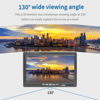 Picture of Qcvoruno 7 inch Security Monitor & Displays, HD/AV/VGA Input, 1024 * 600 Resolution, Built-in Speakers Portable LCD Monitor, Suitable for Game DSLR CCTV PC DVD TV Box