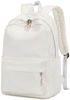 Picture of School Backpack for Teen Girls Women Laptop Backpack College Bookbags Middle School Travel Work Commuter Back Pack(Solid Beige)
