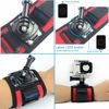 Picture of SmilePowo 51-in-1 Action Camera Accessories Kit for GoPro Hero 11 10 9 8 Max 7 6 5 4 3 3+ 2 1 Black GoPro 2018 Session Fusion Silver White Insta360 DJI AKASO APEMAN YI Campark XIAOMI Action Camera