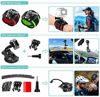 Picture of SmilePowo 51-in-1 Action Camera Accessories Kit for GoPro Hero 11 10 9 8 Max 7 6 5 4 3 3+ 2 1 Black GoPro 2018 Session Fusion Silver White Insta360 DJI AKASO APEMAN YI Campark XIAOMI Action Camera