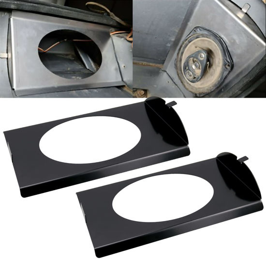 Picture of Sporacingrts Behind Seat Speaker Brackets Compatible with 1973-1987 Chevy GMC C10 Behind Seat Cab Corner Pickup for 6x9 Speakers