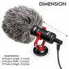 Picture of Technical Pro Condenser Compact on-Camera Microphone, for Vlogging with Smartphones, DSLRs, Consumer Camcorders, PCs etc