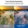 Picture of NEEWER 55mm True Colors Variable ND Filter ND2-32 (1-5 Stops) Limited Neutral Density Filter with Putter, Multi Coated HD Optical Glass/No X Cross/Aluminum Frame/Water/Scratch/Fingerprint Resistant