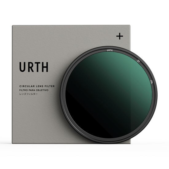 Picture of Urth 37mm ND64 (6 Stop) Lens Filter (Plus+) - 20-Layer Nano-Coated, Ultra-Slim Neutral Density Camera Lens Exposure Filter