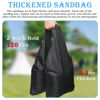 Picture of NVAAV 120LB Large Sandbags for Photography Set of 2, Heavy-Duty 1680D Oxford, Zipper Closure with Nylon Handle, Video Film Props Weight Sandbag for Backdrop Stand, Light Brackets, Tripods, Boom Arms