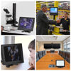 Picture of Qcvoruno 8 inch LCD Security Monitor & Displays,Built-in Dual Speakers Portable Monitor,800 * 600 Resolution,BNC/AV Input,Suitable for CCTV TV CCD DVD