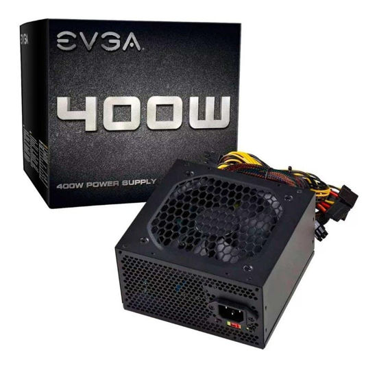 Picture of EVGA 100-N1-0400-L1 , 400 N1, 400W, 2 Year Warranty, Power Supply 100-N1-0400-L1