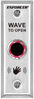 Picture of Seco-Larm SD-9163-KSQ Outdoor Wave-to-Open Sensor, Slimline with English Message; Adjustable Sensor Range Up to 7" (18cm); 1.2A Relay, Adjustable Trigger Duration 0.8~30 Seconds or Toggle