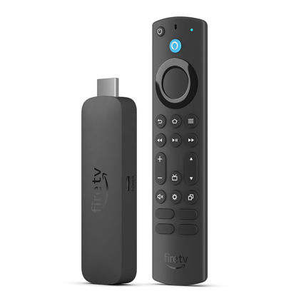 Picture of Amazon Fire TV Stick 4K Max streaming device, supports Wi-Fi 6E, free & live TV without cable or satellite