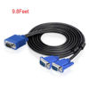 Picture of IT OSAYDE 9.8ft VGA SVGA HD Cable Male-to-Male Video Cable One-to-Two Split Screen Supports 1080P Full HD, Suitable for Projectors, HDTVs, Monitors, Games etc.