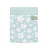 Picture of StickieTech Kindle Sleeve Pouch | Water-Resistant Material | Compatible with Kindle Basic 6" & Kindle Paperwhite 6.8" | Padded Case with 2 Hidden Zippered Pockets (Sage Daisies)