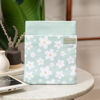 Picture of StickieTech Kindle Sleeve Pouch | Water-Resistant Material | Compatible with Kindle Basic 6" & Kindle Paperwhite 6.8" | Padded Case with 2 Hidden Zippered Pockets (Sage Daisies)